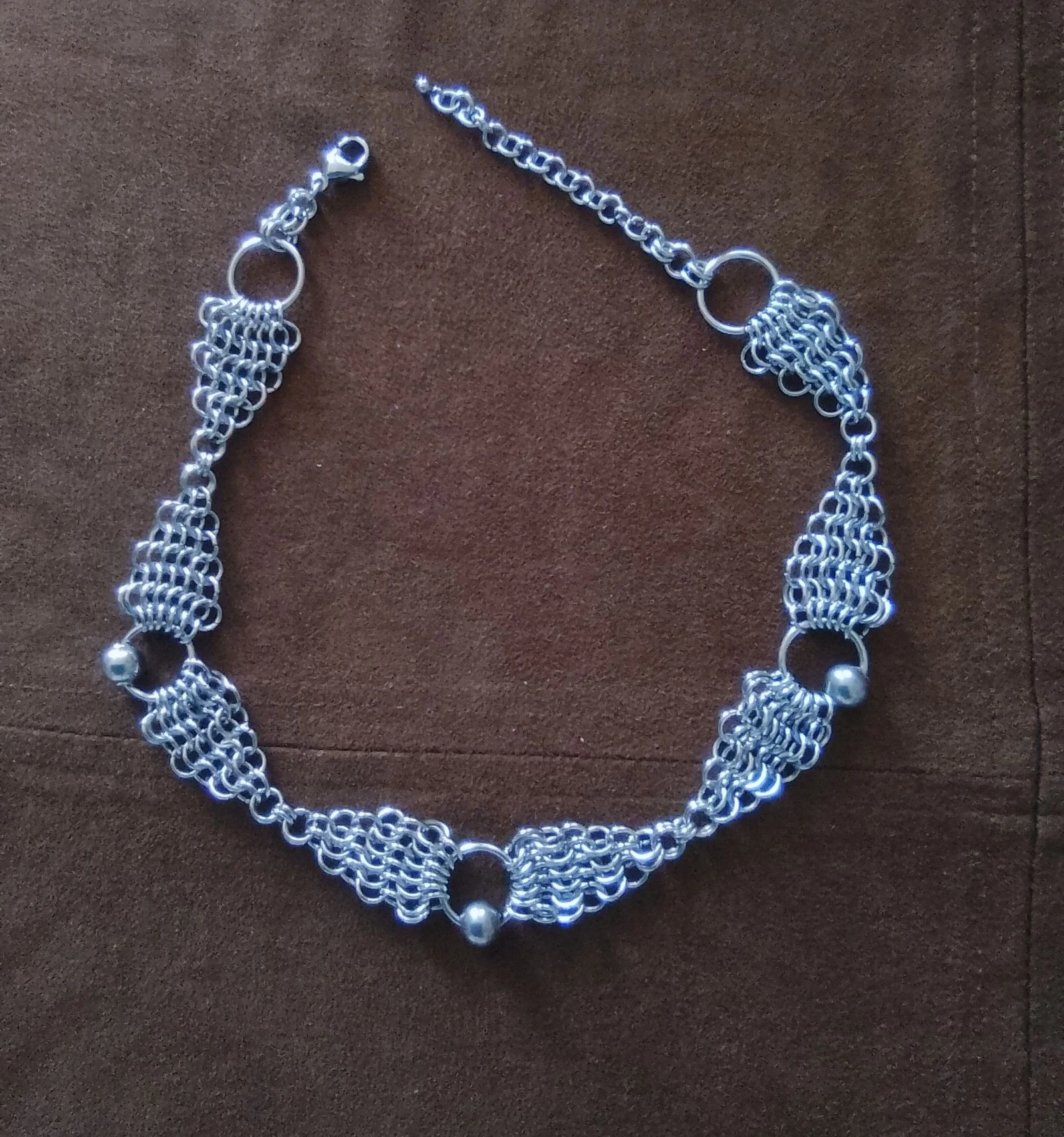 Colar choker unissex de corrente europeia – photo 4